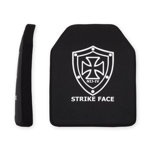 Keramický Balistický Plát SAPI 25 × 30 cm – Multi Curve Přední (Al2O3)