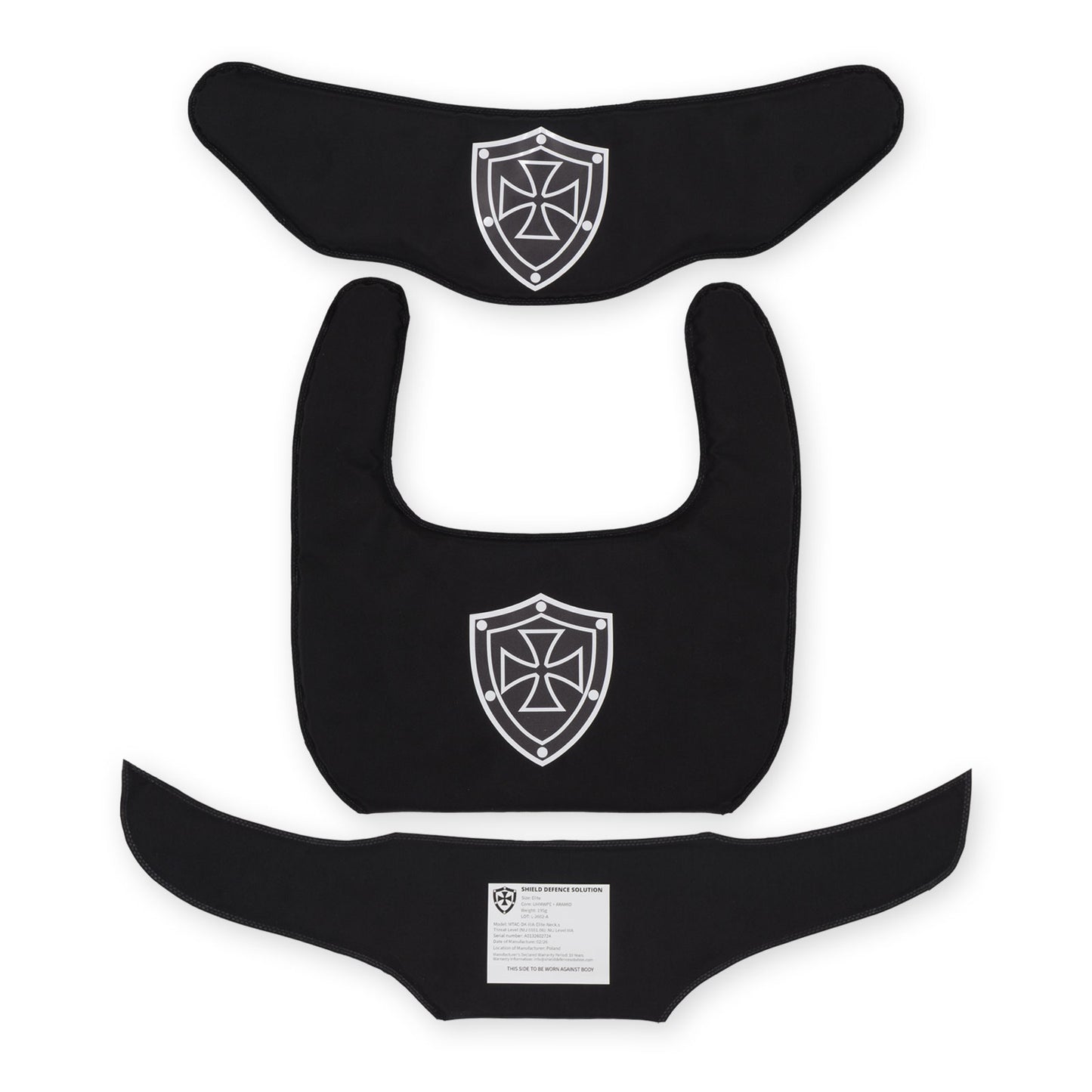 Sada Měkkých Balistických Vložek M-Tac Elite Gorget pro Krk